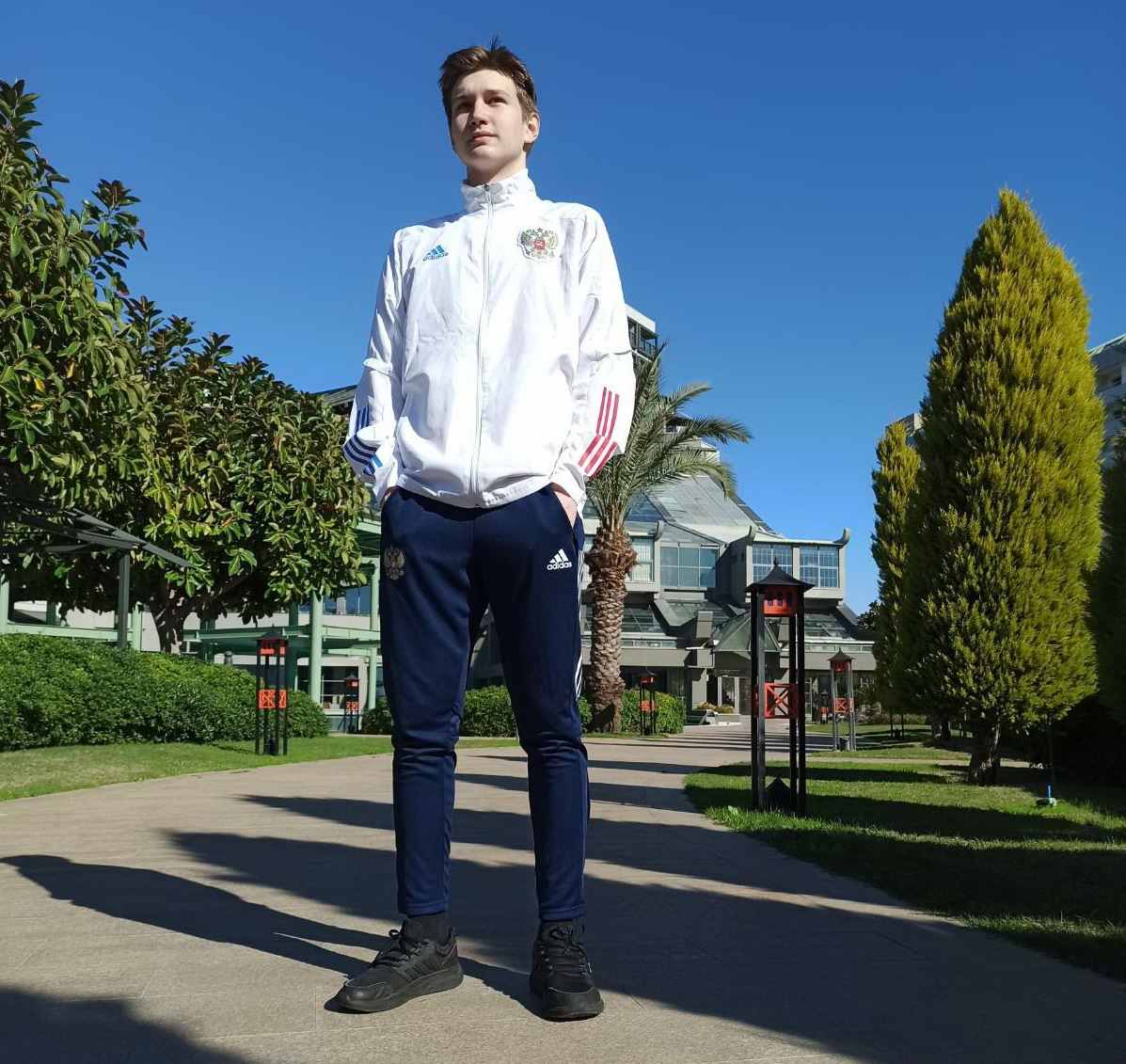 Денис Трайгель — игрок сборной России U-15